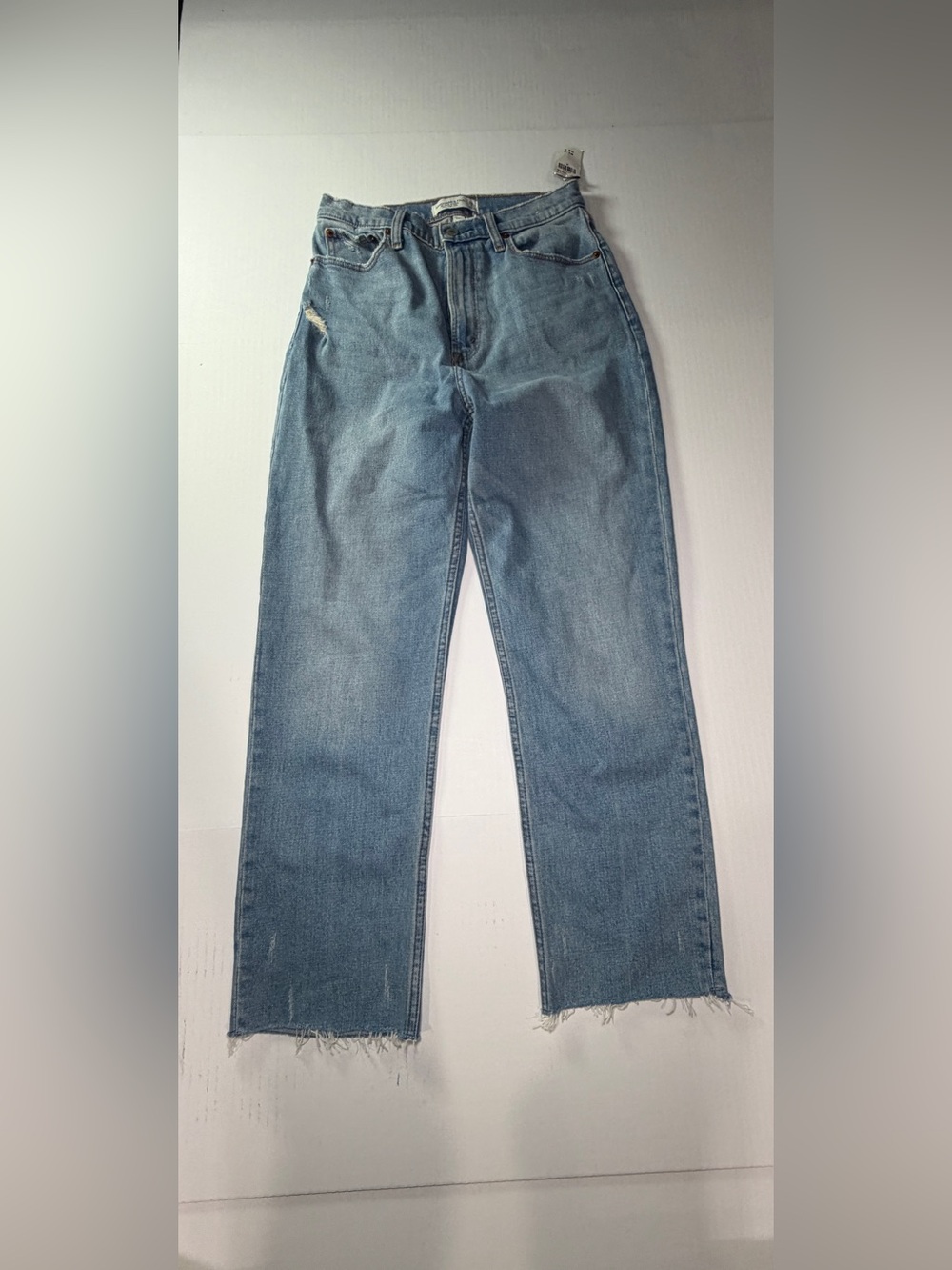 Abercrombie & Fitch  Straight Leg Jeans ankle straight super high rise